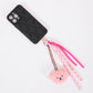TEDDY PHONECHARM PINK