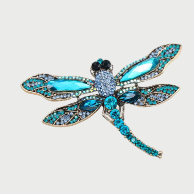 FIREFLY BROOCHE BLUE